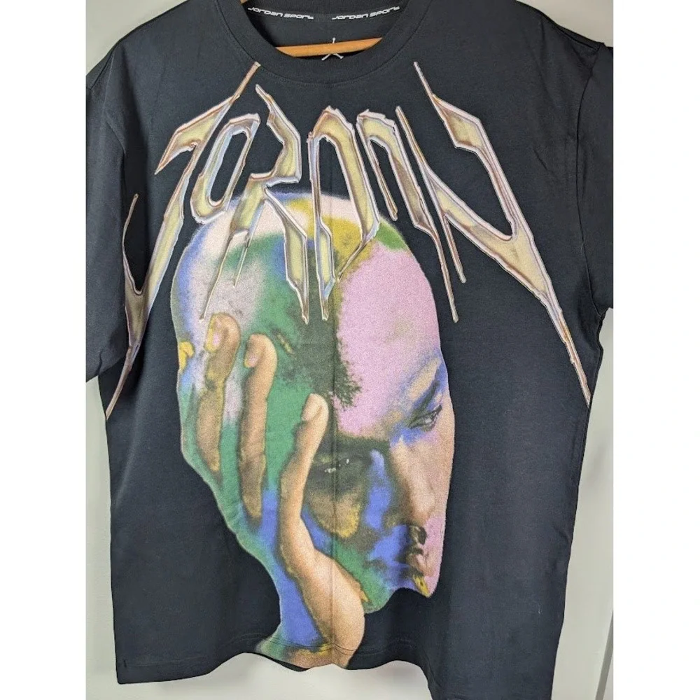 Jordan Sport Dri-FIT‎ Graphic T-Shirt Mens Large Jumpman Streetwear HJ2348 NEW